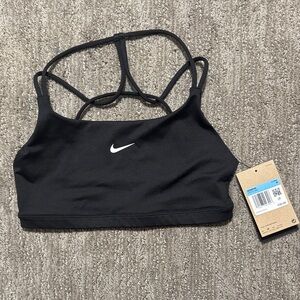 Nike Women's Black Strappy Sports Bra